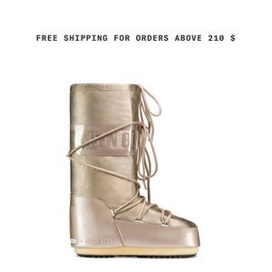 Moon Boot Champagne/Nude